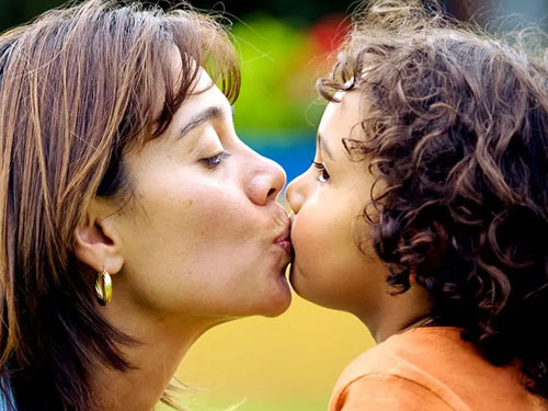 Kissing your kids on the lips? Think again!